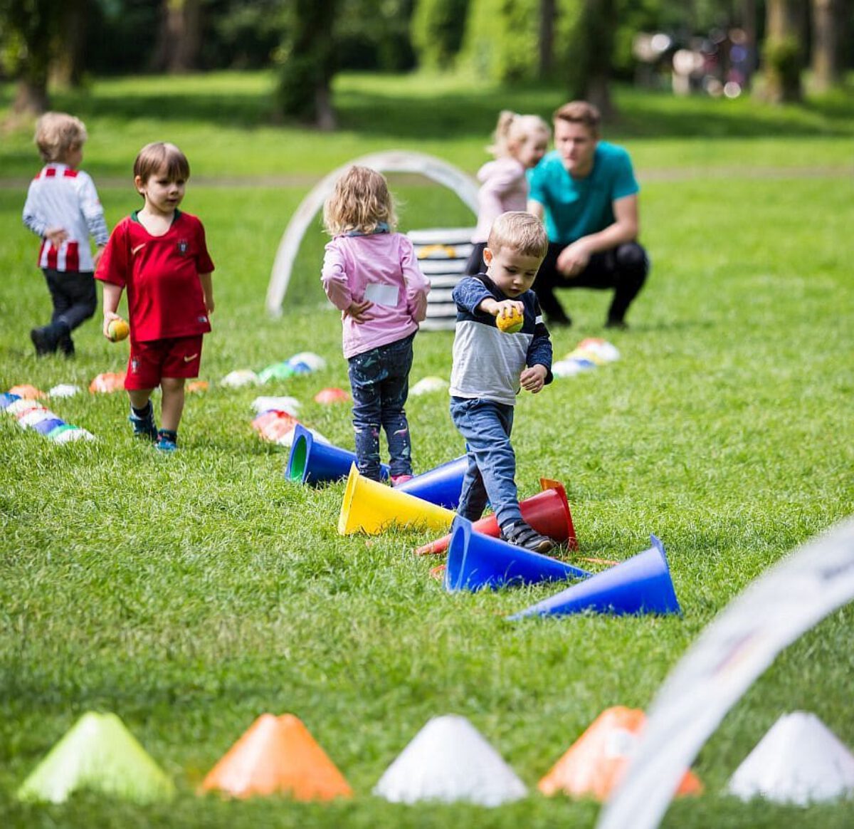 Parcour für die Kleinen